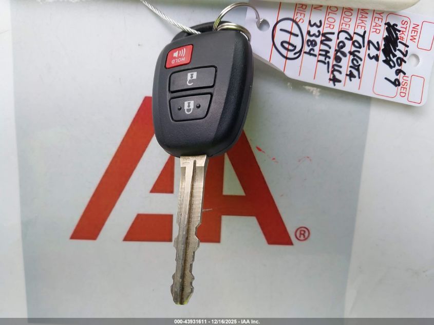 2023 Toyota Corolla Cross L VIN: 7MUAAAAGXPV053384 Lot: 43931611