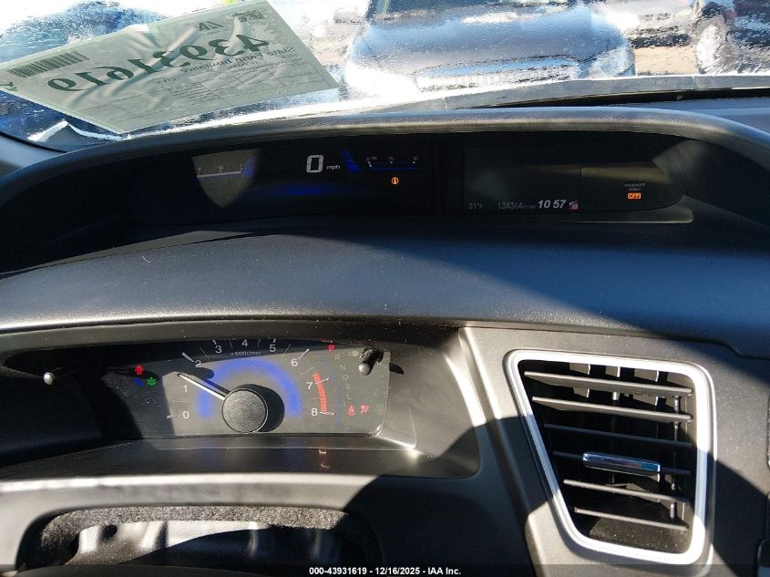 2014 Honda Civic Lx VIN: 19XFB2F59EE009734 Lot: 43931619