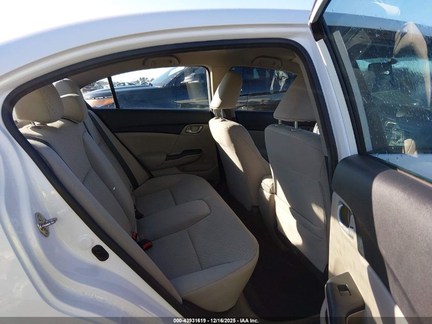 2014 Honda Civic Lx VIN: 19XFB2F59EE009734 Lot: 43931619