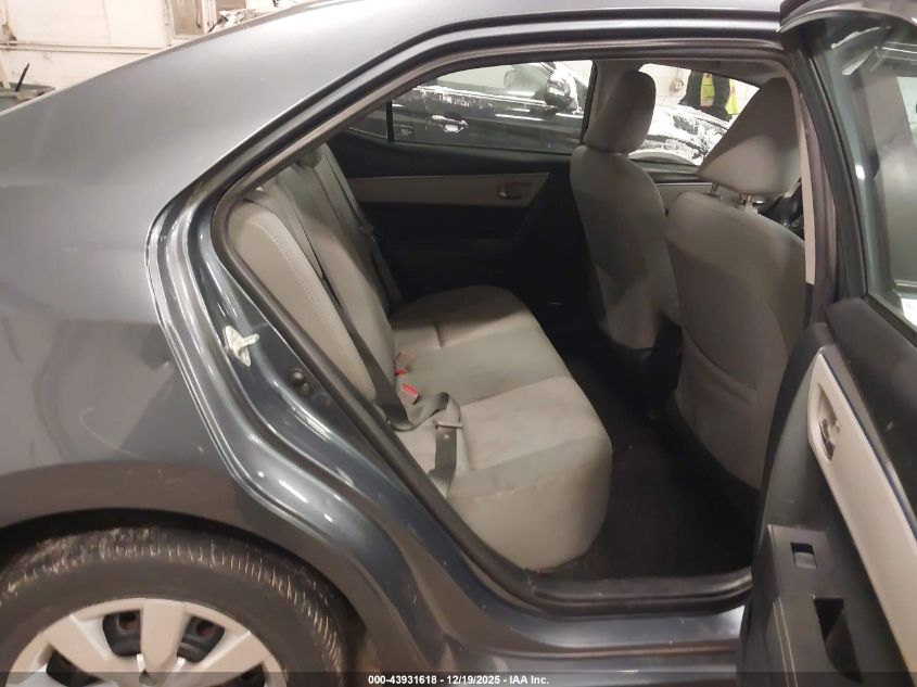 2014 Toyota Corolla Le VIN: 2T1BURHEXEC206490 Lot: 43931618