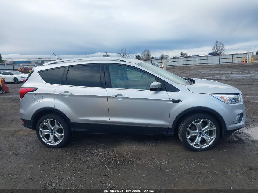 2019 Ford Escape Titanium VIN: 1FMCU9J90KUB29009 Lot: 43931623