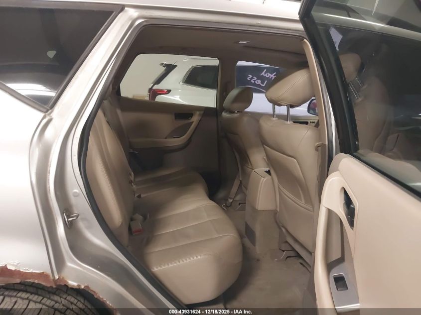 2003 Nissan Murano Sl VIN: JN8AZ08W73W204268 Lot: 43931624