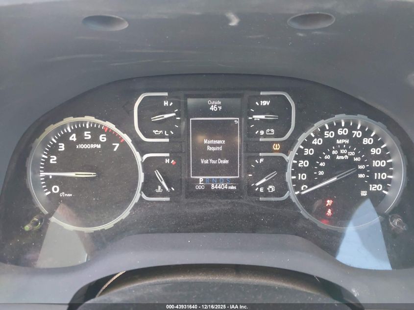 2019 Toyota Tundra Sr5 4.6L V8 VIN: 5TFEM5F11KX142651 Lot: 43931640