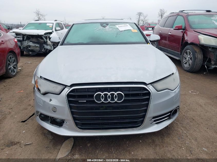 2013 Audi A6 3.0T Premium VIN: WAUGGAFC5DN018162 Lot: 43931641