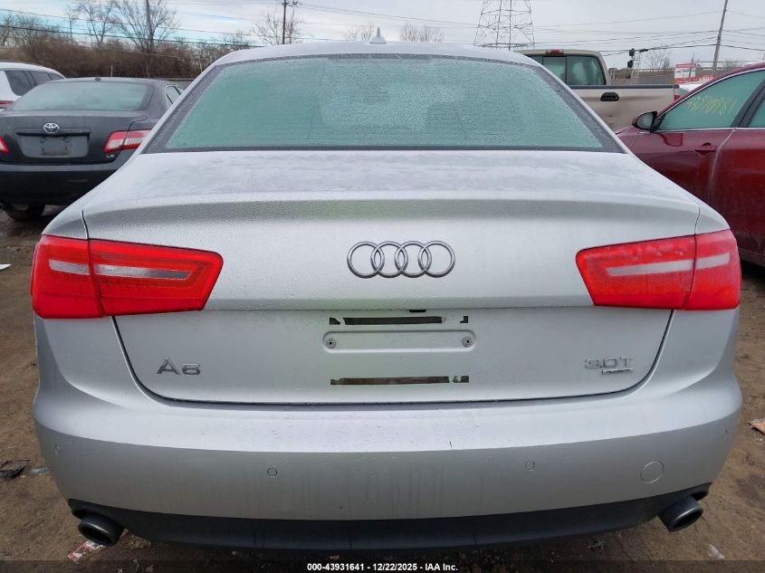 2013 Audi A6 3.0T Premium VIN: WAUGGAFC5DN018162 Lot: 43931641