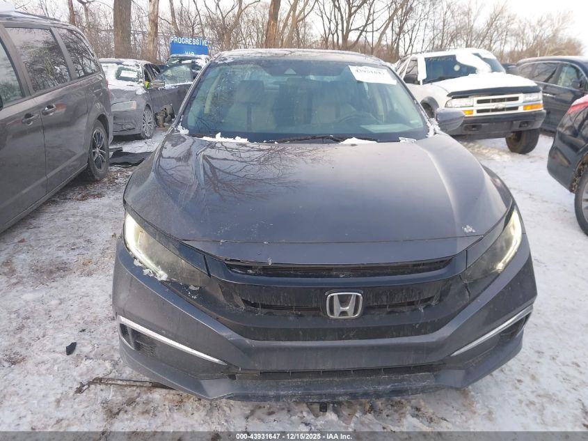 2019 Honda Civic Lx VIN: 2HGFC2F60KH580598 Lot: 43931647