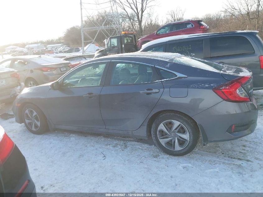2019 Honda Civic Lx VIN: 2HGFC2F60KH580598 Lot: 43931647