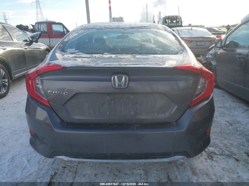 2019 Honda Civic Lx VIN: 2HGFC2F60KH580598 Lot: 43931647