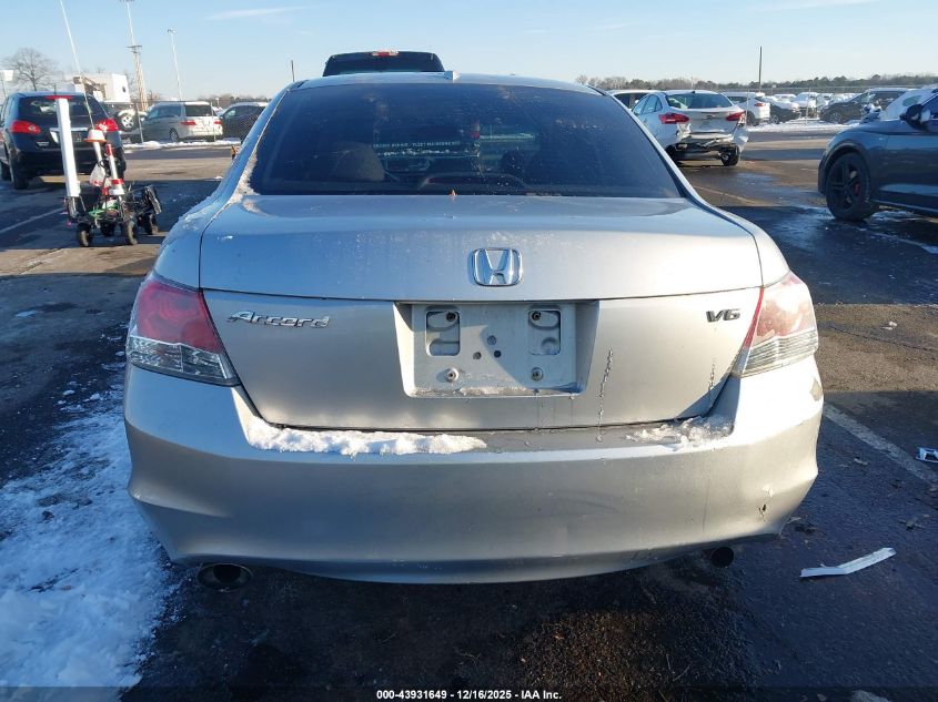 2008 Honda Accord 3.5 Ex-L VIN: 1HGCP36838A059333 Lot: 43931649