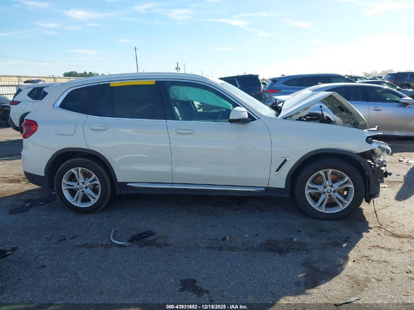 2020 BMW X3 Sdrive30I VIN: 5UXTY3C00LLE55213 Lot: 43931652