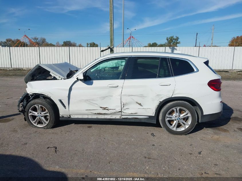 2020 BMW X3 Sdrive30I VIN: 5UXTY3C00LLE55213 Lot: 43931652