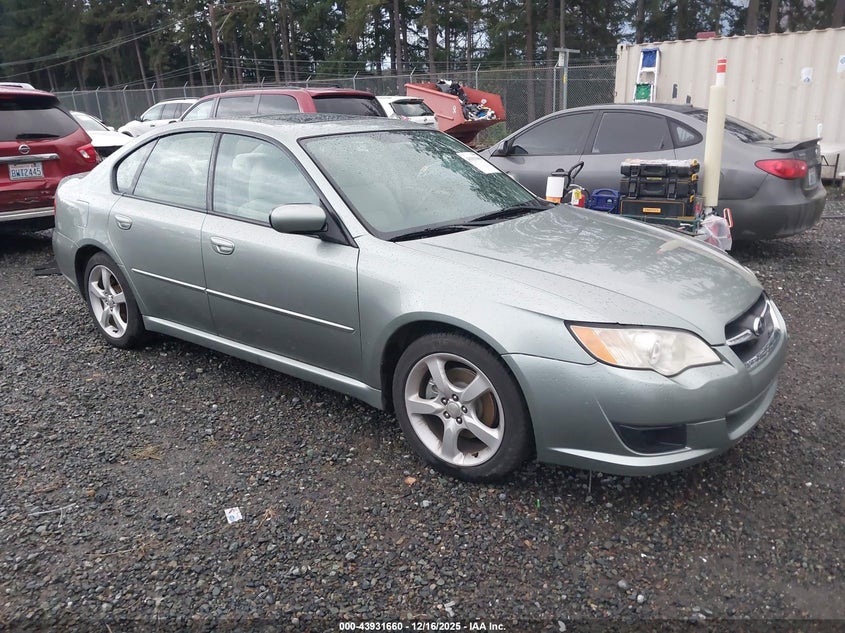 2009 SUBARU LEGACY 2.5I