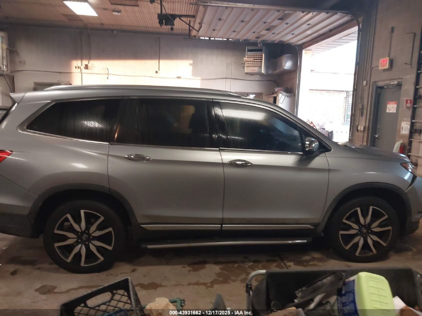 2017 Honda Pilot Elite VIN: 5FNYF6H02HB027108 Lot: 43931662