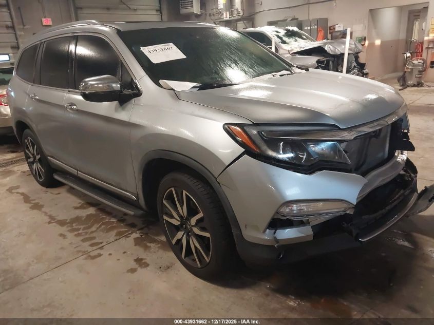 2017 Honda Pilot Elite VIN: 5FNYF6H02HB027108 Lot: 43931662