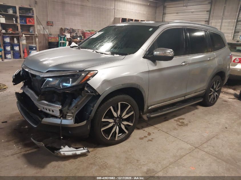 2017 Honda Pilot Elite VIN: 5FNYF6H02HB027108 Lot: 43931662