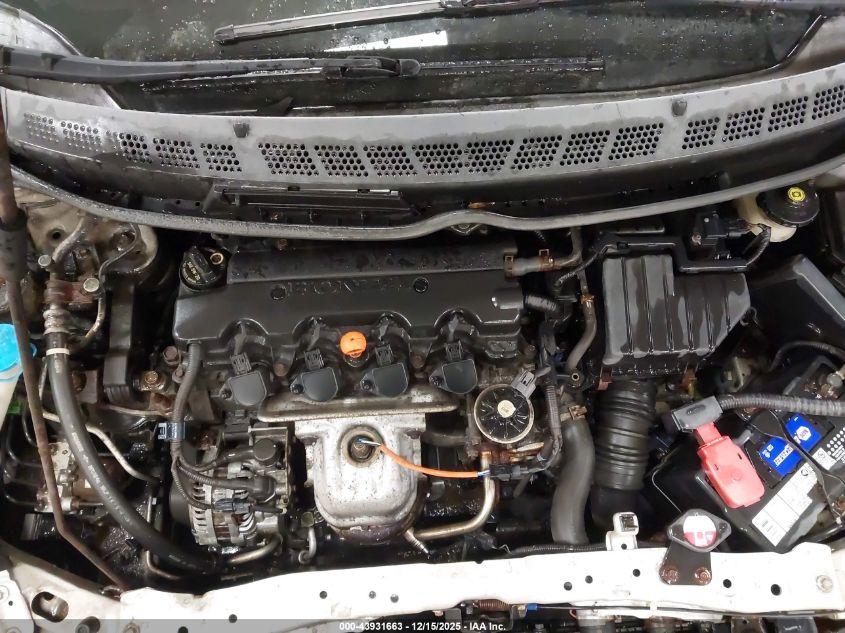 2009 Honda Civic Lx-S VIN: 2HGFA16609H339344 Lot: 43931663