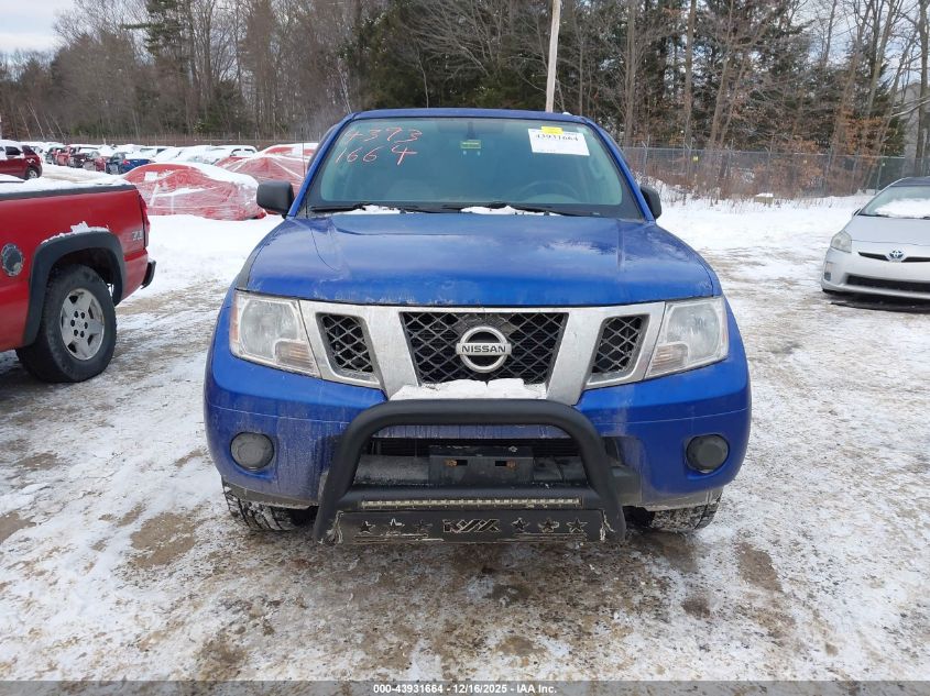 2012 Nissan Frontier Sv VIN: 1N6AD0EV6CC413621 Lot: 43931664