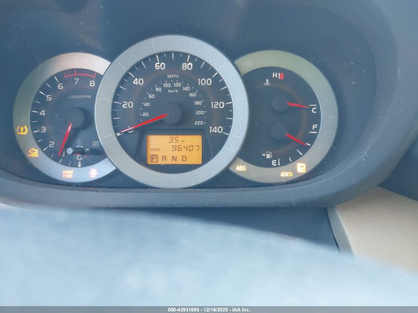 2009 Toyota Rav4 VIN: 2T3BF33V69W004806 Lot: 43931665