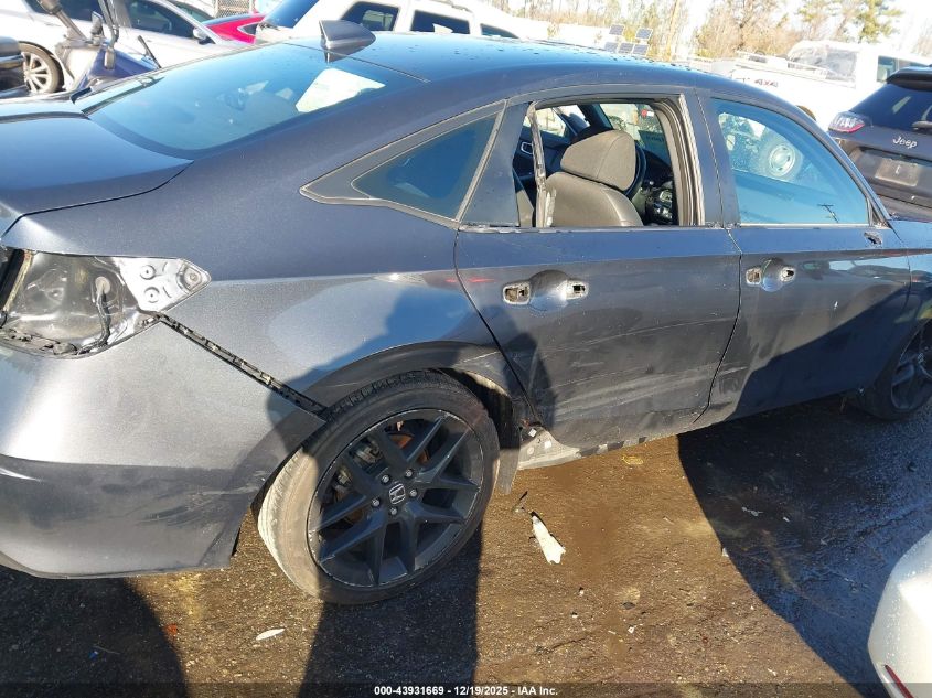 2023 Honda Civic Sport VIN: 2HGFE2F51PH502405 Lot: 43931669