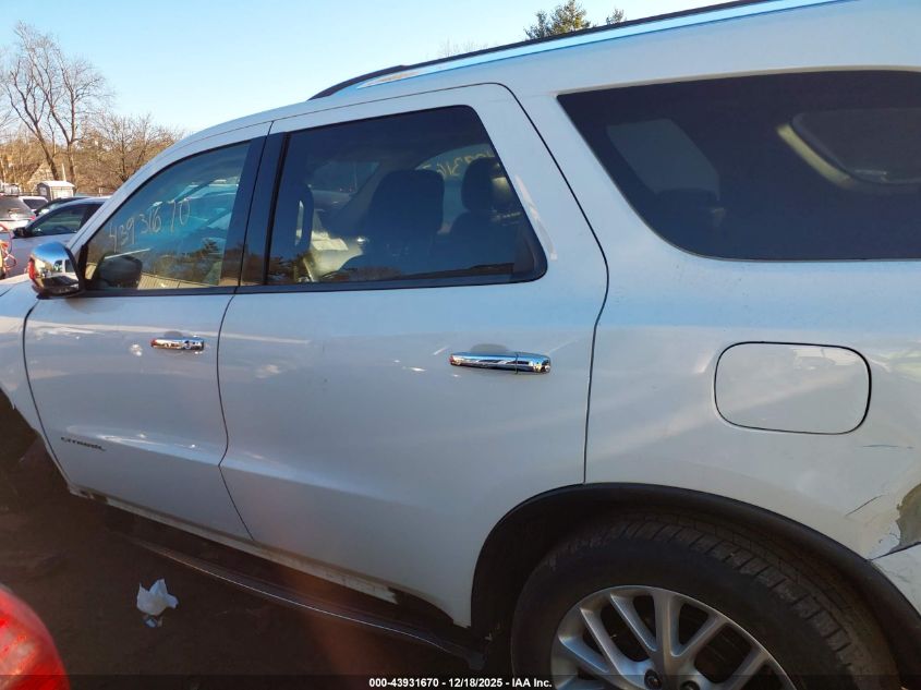 2014 Dodge Durango Citadel VIN: 1C4SDJET9EC345488 Lot: 43931670