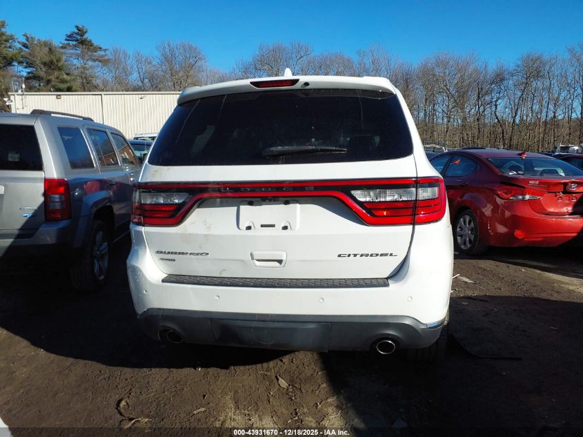 2014 Dodge Durango Citadel VIN: 1C4SDJET9EC345488 Lot: 43931670