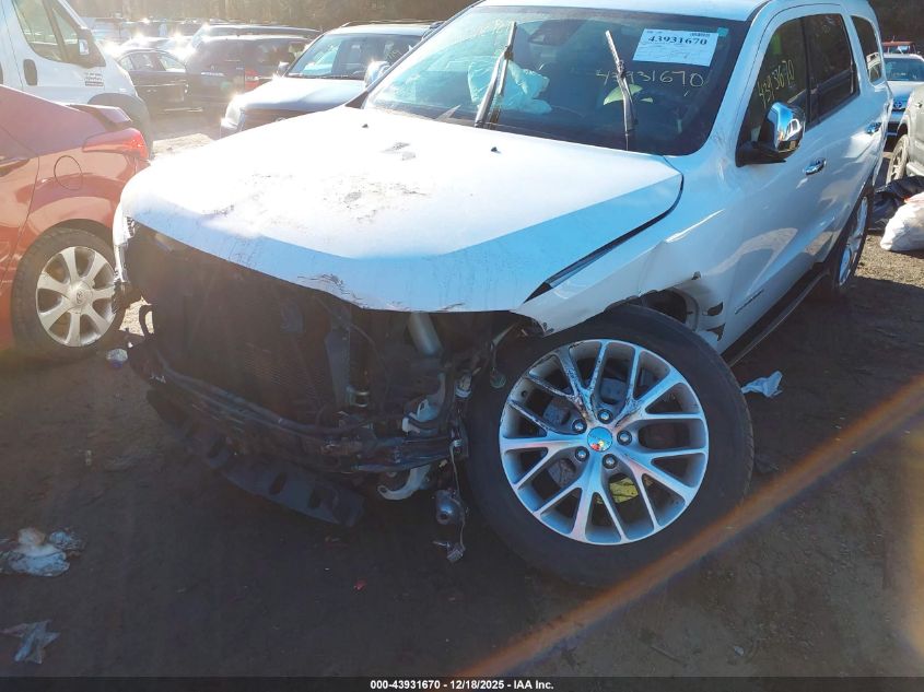 2014 Dodge Durango Citadel VIN: 1C4SDJET9EC345488 Lot: 43931670