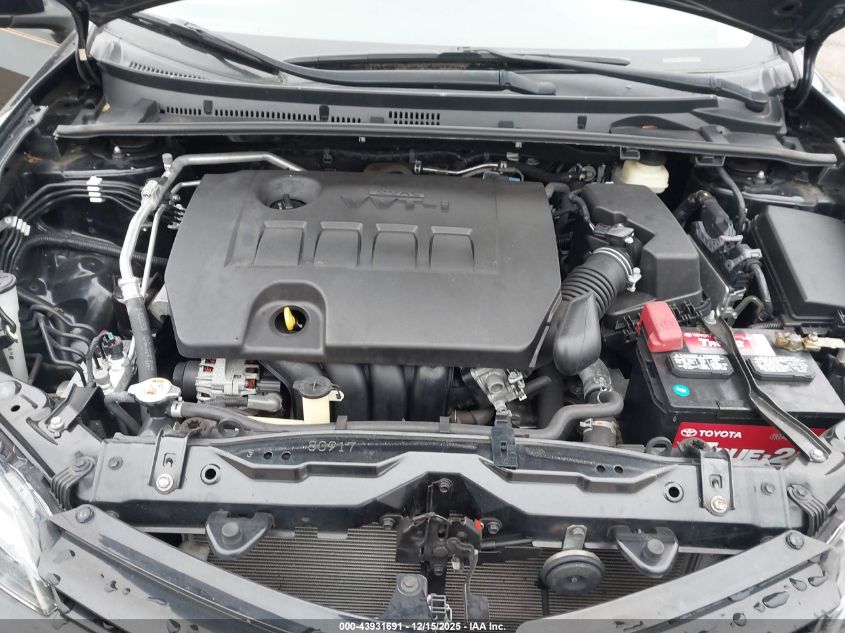 2018 Toyota Corolla Le VIN: 2T1BURHE4JC102734 Lot: 43931691