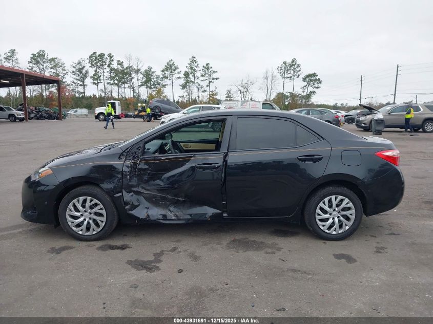 2018 Toyota Corolla Le VIN: 2T1BURHE4JC102734 Lot: 43931691