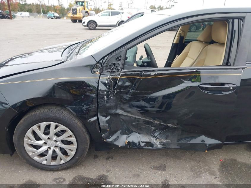 2018 Toyota Corolla Le VIN: 2T1BURHE4JC102734 Lot: 43931691