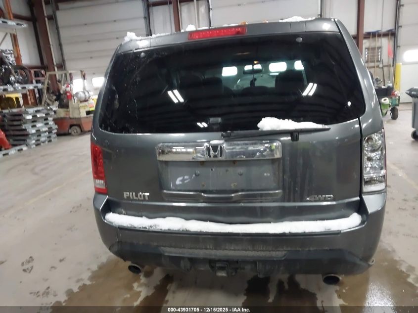 2013 Honda Pilot Ex-L VIN: 5FNYF4H57DB057974 Lot: 43931705