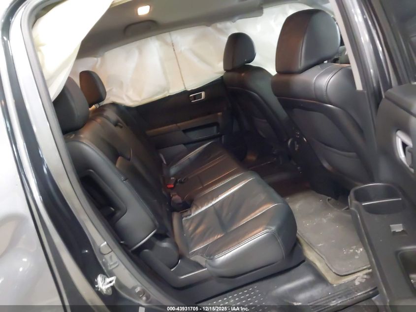 2013 Honda Pilot Ex-L VIN: 5FNYF4H57DB057974 Lot: 43931705