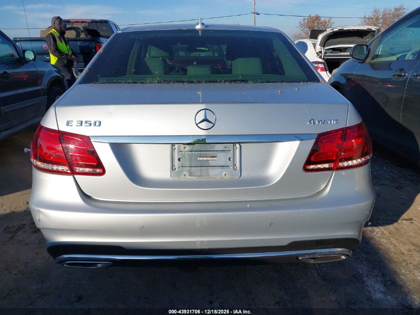 2014 Mercedes-Benz E 350 4Matic VIN: WDDHF8JB8EA884888 Lot: 43931706