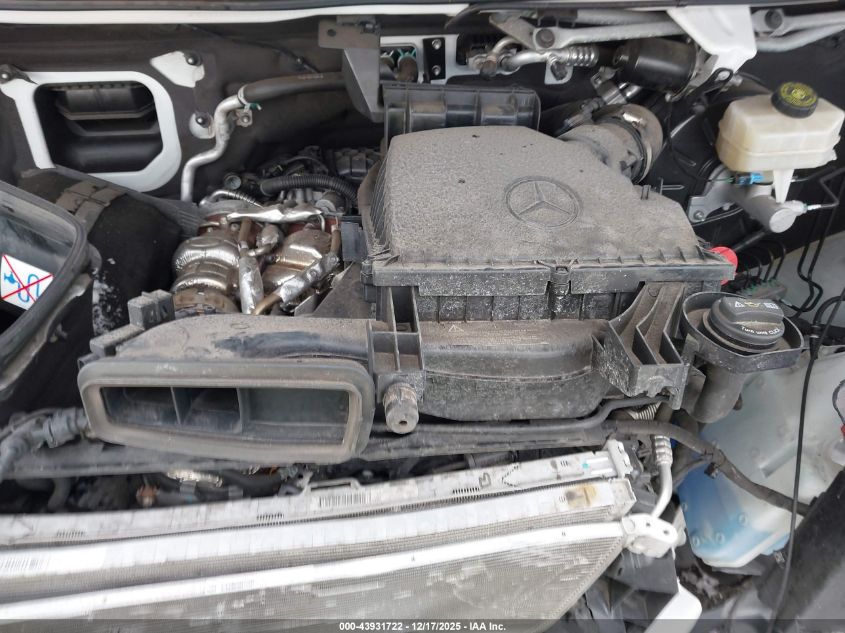 2024 Mercedes-Benz Sprinter 2500 High Roof 4-Cyl Diesel Ho VIN: W1Y4NCHY7RT166781 Lot: 43931722