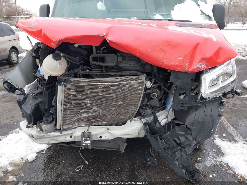 2024 Mercedes-Benz Sprinter 2500 High Roof 4-Cyl Diesel Ho VIN: W1Y4NCHY7RT166781 Lot: 43931722