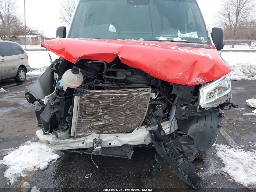 2024 Mercedes-Benz Sprinter 2500 High Roof 4-Cyl Diesel Ho VIN: W1Y4NCHY7RT166781 Lot: 43931722