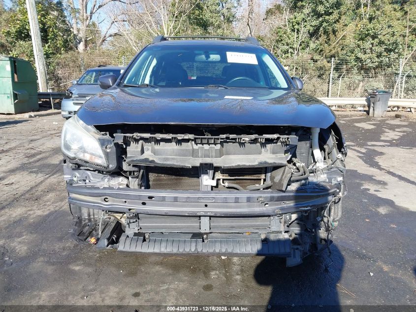 2016 Subaru Outback 2.5I Limited VIN: 4S4BSBJC2G3276045 Lot: 43931723