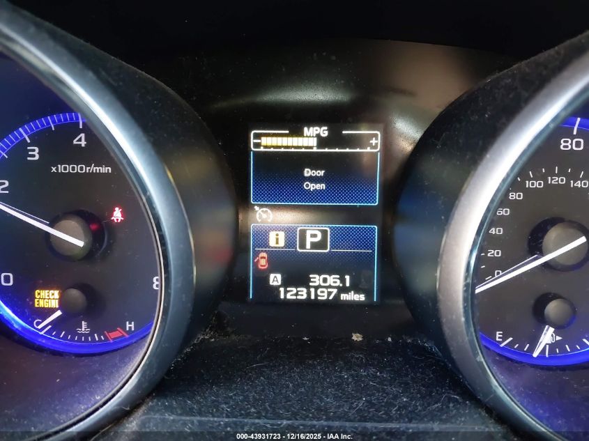 2016 Subaru Outback 2.5I Limited VIN: 4S4BSBJC2G3276045 Lot: 43931723