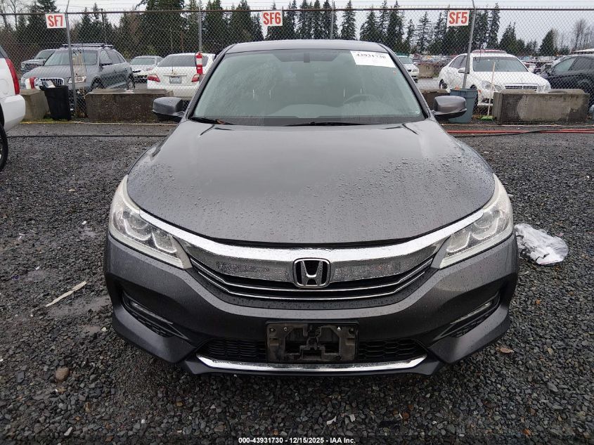 2017 Honda Accord Ex-L VIN: 1HGCR2F80HA090253 Lot: 43931730