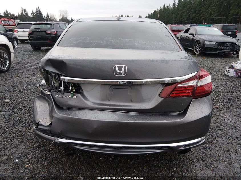 2017 Honda Accord Ex-L VIN: 1HGCR2F80HA090253 Lot: 43931730