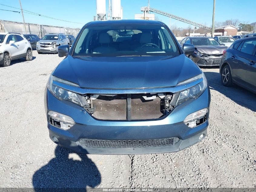 2016 Honda Pilot Ex-L VIN: 5FNYF5H86GB005014 Lot: 43931735