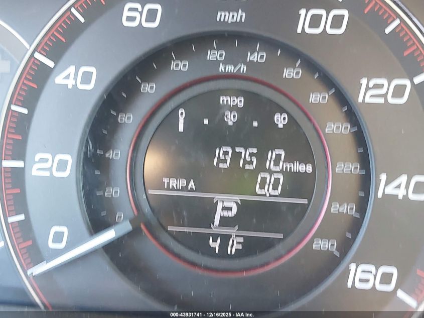 2014 Honda Accord Ex-L VIN: 1HGCT1B80EA016702 Lot: 43931741