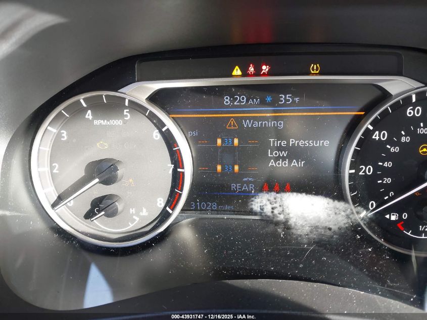 2025 Nissan Altima Sv Awd VIN: 1N4BL4DWXSN349085 Lot: 43931747