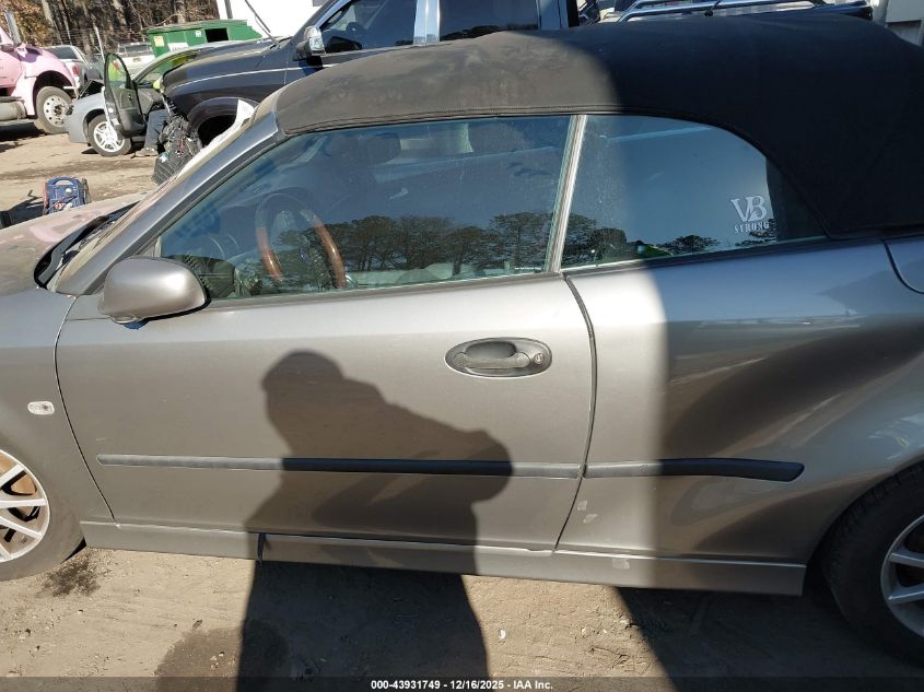 2005 Saab 9-3 Arc VIN: YS3FD79Y256013748 Lot: 43931749