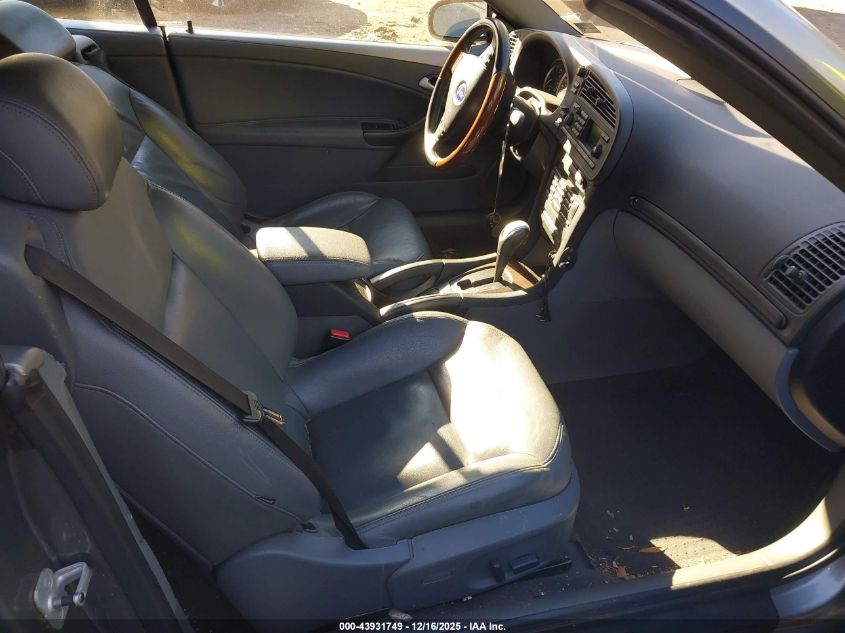 2005 Saab 9-3 Arc VIN: YS3FD79Y256013748 Lot: 43931749