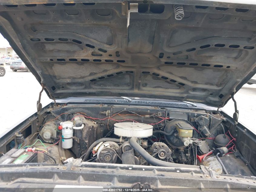 1986 Chevrolet C10 VIN: 2GCDC14HXG1180195 Lot: 43931752