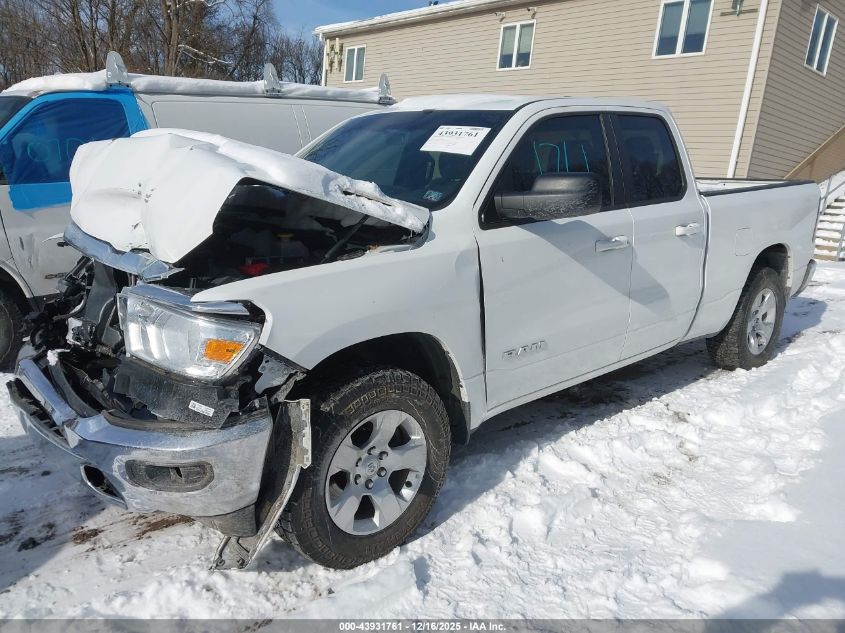 2022 Ram 1500 Big Horn 4X4 6'4 Box VIN: 1C6SRFBT2NN278960 Lot: 43931761