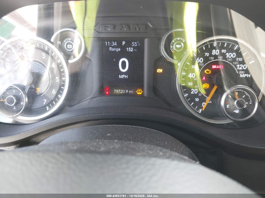 2022 Ram 1500 Big Horn 4X4 6'4 Box VIN: 1C6SRFBT2NN278960 Lot: 43931761