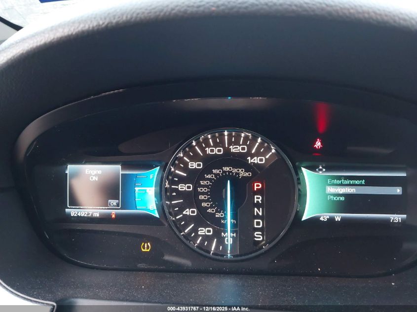 2014 Ford Edge Sel VIN: 2FMDK3JC1EBB37956 Lot: 43931767