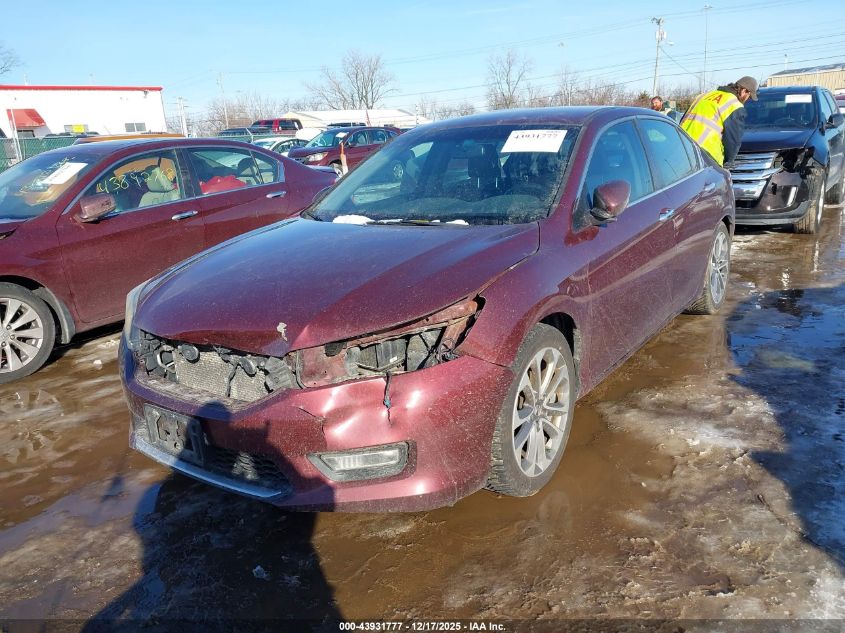 2013 Honda Accord Sport VIN: 1HGCR2F57DA242092 Lot: 43931777