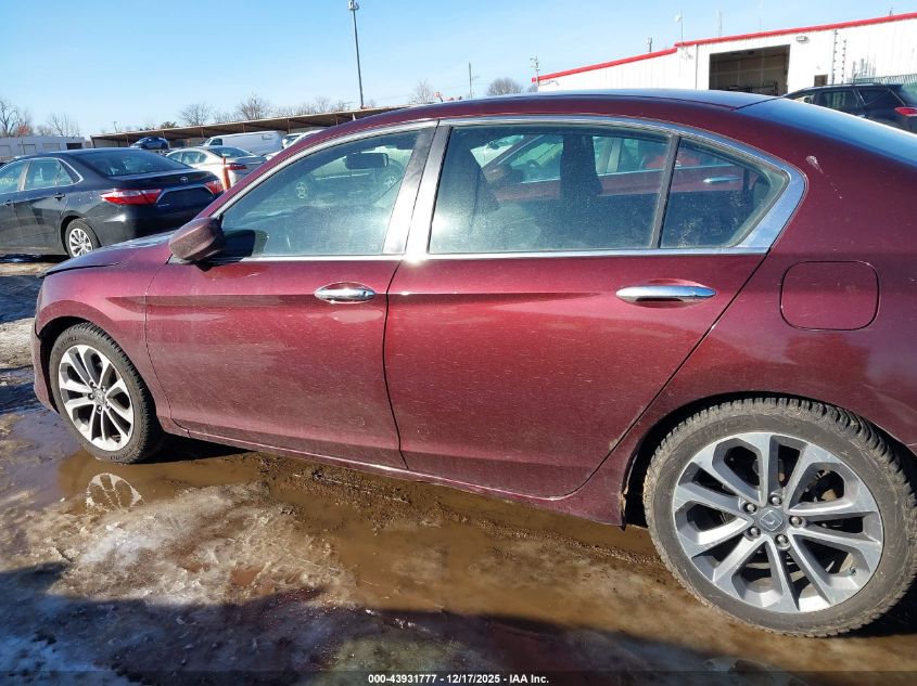 2013 Honda Accord Sport VIN: 1HGCR2F57DA242092 Lot: 43931777